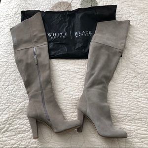 WHBM Over the knee suede boots